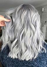 How To Dye Hair Silver White Pictures