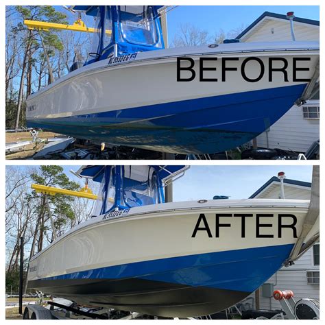 Boat Bottom Painting In Nc Anglers Marine 910 755 7900