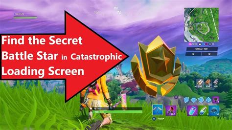 Find The Secret Battle Star In Catastrophic Loading Screen Fortnite