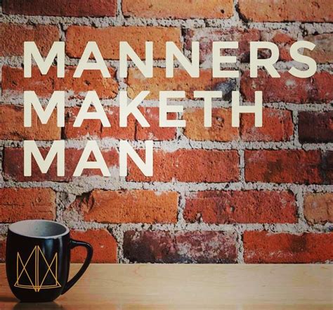 Gentlemans Manners Manners Etiquette Instagram Posts
