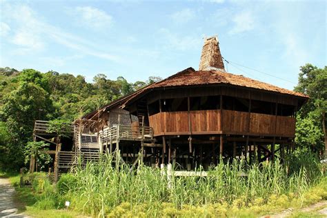 Dayak Bidayuh Taman Budaya Sarawak Sarawak Cultural Villa Flickr