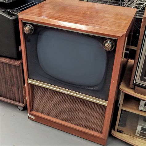 Admiral Tv From 1956 Courtesy Neogadgets Black And White Tv