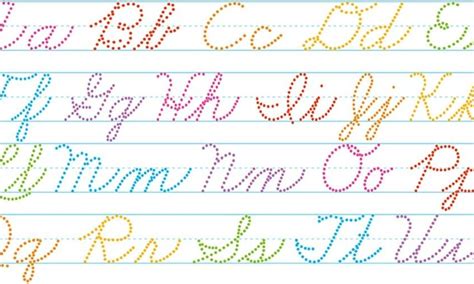 Learn Cursive Writing Practice Upper And Lower Case Cursive Letters