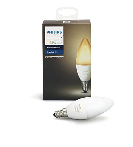 Philips Hue White Ambiance E12 Decorative Candle 40w Equivalent