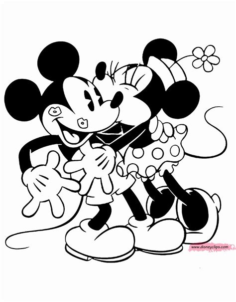 Mickey Mouse Valentines Coloring Pages Inspirational Disney Valentine S