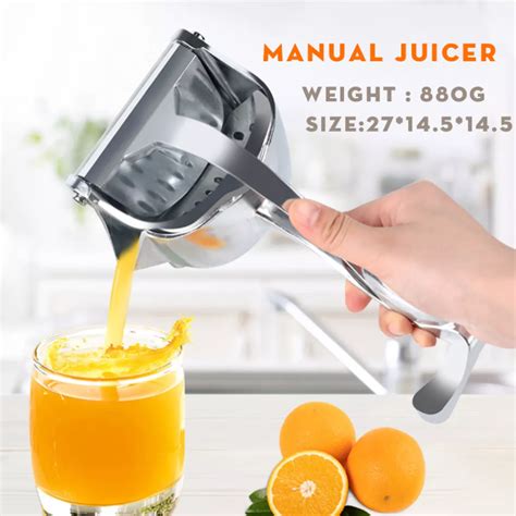 Manual Juicer Citrus Lemon Squeezer Fruit Juice Press Lime Press Metal