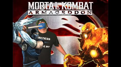 Mortal Kombat Armageddon Arcade Sub Zero Youtube