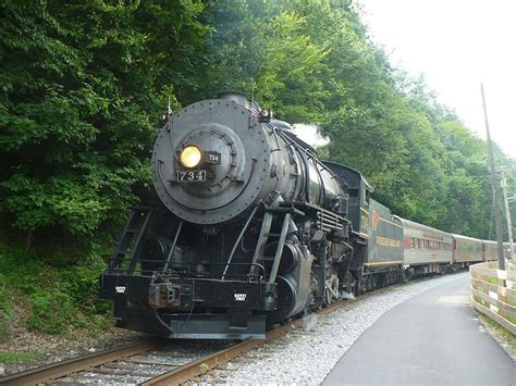 Western Maryland Scenic Railroad 734 A 2 8 0 Consolidation Type