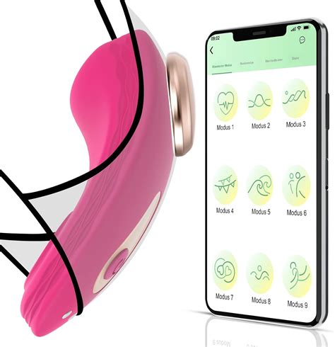 butterfly vibrator mit app and bluetooth für sie klitoris vagina tragbarer ferngesteuerter mini