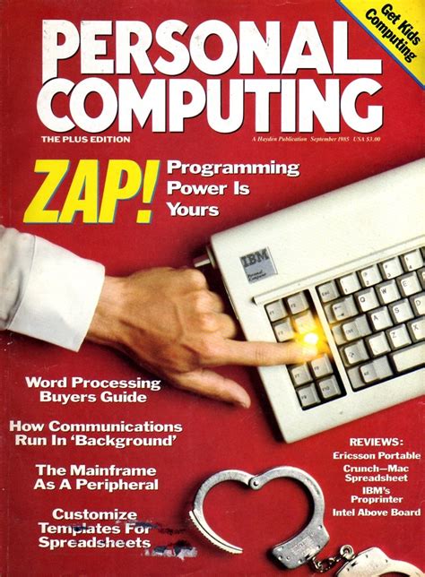 Personal Computing Vol 09 No 09 September 1985 Personal Computing