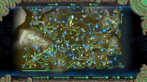 Legend Of Zelda Breath Of The Wild All Shrine Locations Hondates