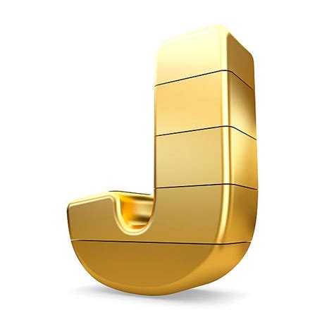 150 Gold Color 3d Letter J Stock Photos Pictures And Royalty Free