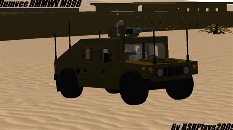 Simpleplanes Humvee Hmmwv M998