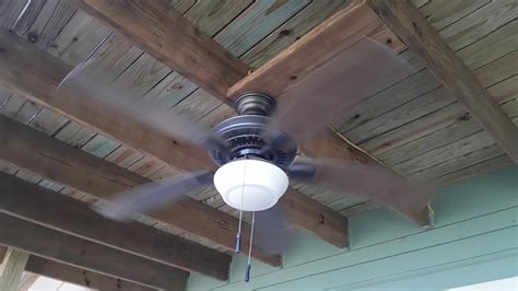 I put a watch on the coveted hampton bay universal fan control, and it finally came into stock a couple weeks ago. Hampton bay gazebo ceiling fan - YouTube