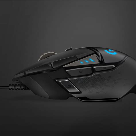 Logitech G502 Hero Wired Optical Gaming Mouse With Rgb Lighting Black