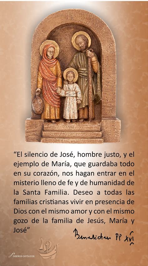Tarjetas Y Oraciones Catolicas AÑo De La Fe Sagrada Familia