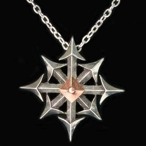Pewter Chaos Star Pendant