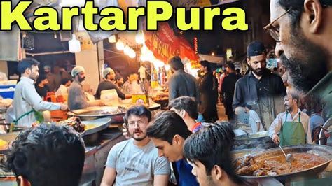 Kartarpura Food Street In Pakistan Kartarpur Corridor Youtube