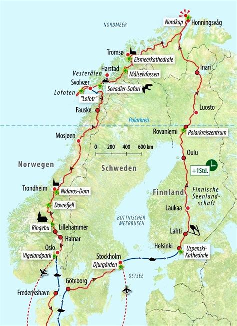 ⁣rundreise Schweden Finnland And Norwegen Saison 2020 Busreise No
