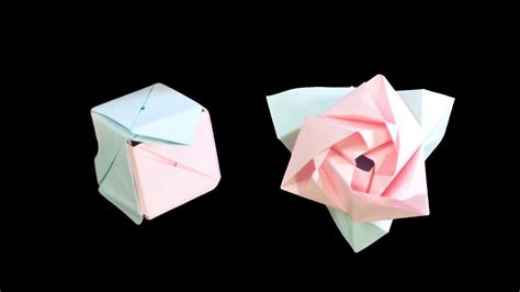 Valentines Day Special How To Make Origami Paper Rose Boxes Youtube