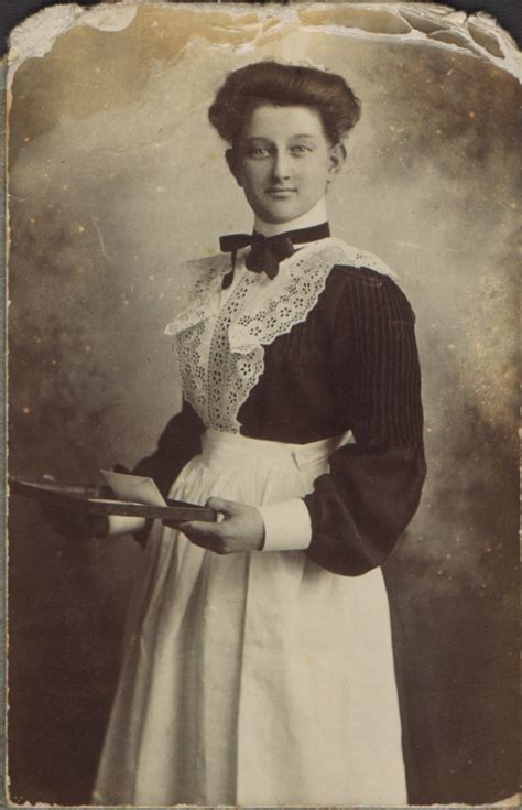 40 Vintage Portrait Pictures Of House Maids In The Edwardian Era ~ Vintage Everyday