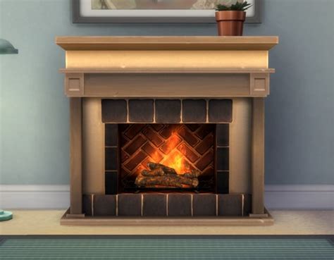 Manoir Classic Fireplace By Plasticbox At Mod The Sims Sims 4 Updates