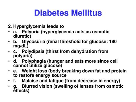 Ppt Diabetes Mellitus Powerpoint Presentation Free Download Id5310433