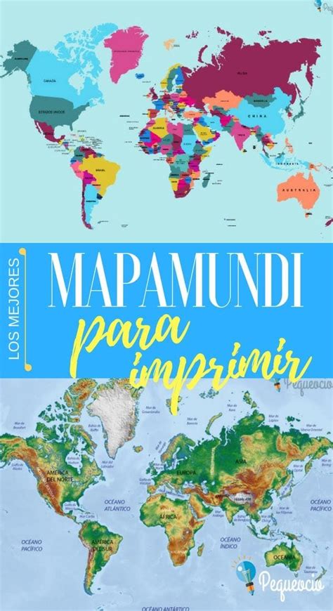 The Best Mapa Mundi Para Imprimir Con Nombres Imagecloudyinterest