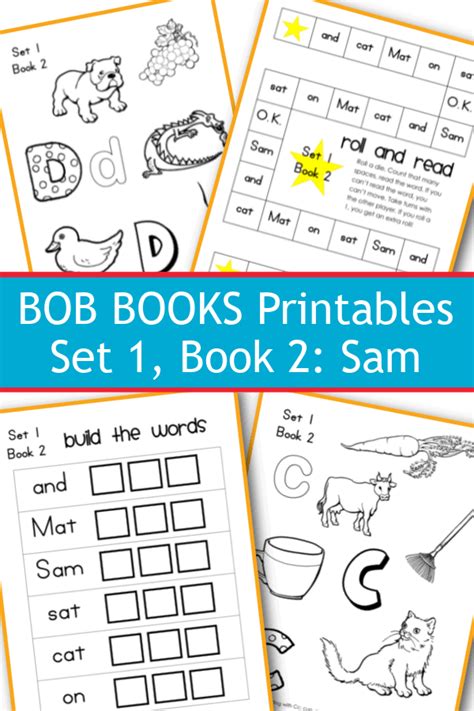 Bob Books Printables For Set 1 Book 2 Walking By The Way
