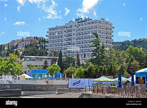 Alushta Crimea Ukraine Newly Constructed Radisson Blue Hotel Aka