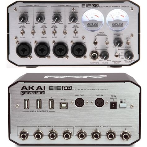 Akai Eie Pro Usb Audio Interface 24 Bit Recording Akai From Inta