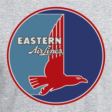 Eastern Airlines Vintage Logo T Shirt 100 Cotton Gildan Etsy