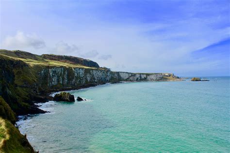 Cliff Beside Sea · Free Stock Photo