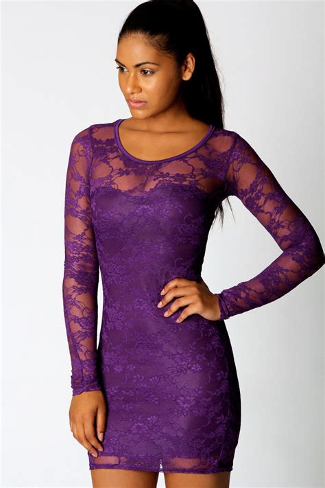 Long Sleeve Lace Dress Picture Collection