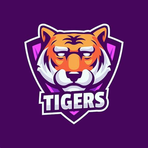 Premium Vector Tiger Mascot Logo Template Vector