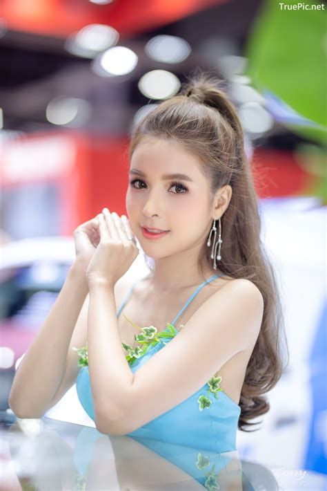 Thailand Hot Model Thai Racing Girl At Motor Show 2019