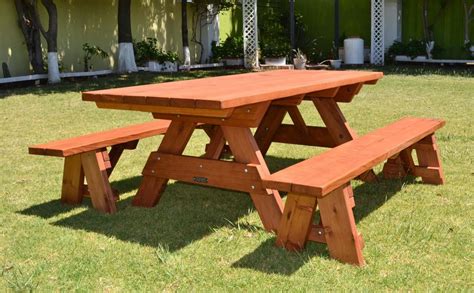 Picnic Table Plans Detached Benches Folding Picnic Table Plans Free