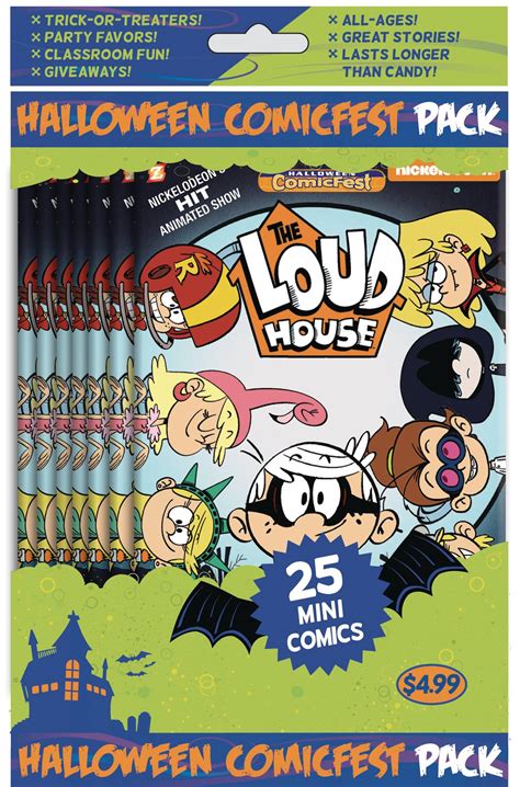 Hcf 2019 Loud House Very Loud Mini Comic Polypack Bundle Comichub