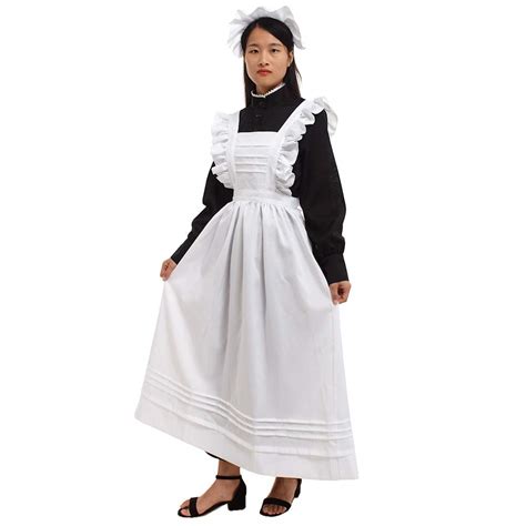 Clothes Shoes And Accessories Adults Victorian Maid Costume 10 16