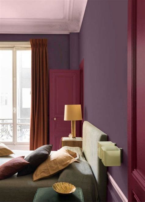 Colore Viola Lampone N Burgundy Room Burgundy Walls Burgundy