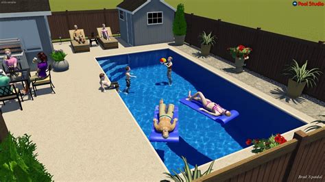 14 X 28 Rectangle Pool With Spa And Gazebo By Rideau Pools Ottawa Youtube