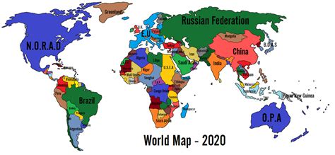 World Map 2020 By Gopnikchav On Deviantart