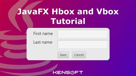 JavaFX Hbox And Vbox Tutorial For Beginners YouTube