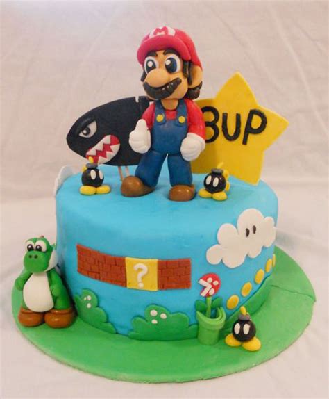 Amusing pics super mario cakes. Super Mario Bros Birthday Cake Birthday Cake - Cake Ideas ...