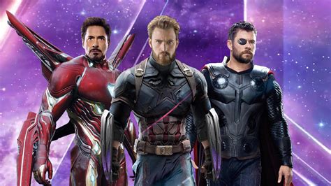 2560x1440 Iron Man Captain America Thor In Avengers Infinity War 1440p