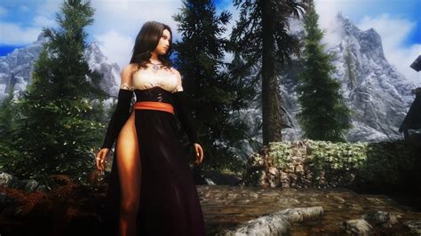Dragon Crown Outfit On Cbbe Body At Skyrim Nexus Mods And Community