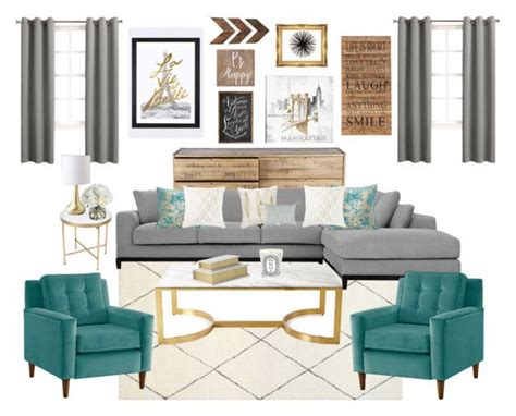 Turquoise And Gold Living Room Decor