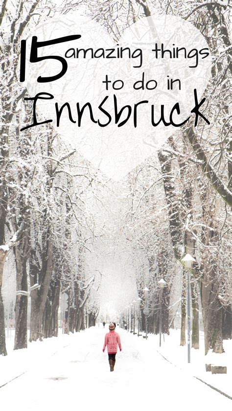 15 Best Things to do in Innsbruck, Austria (  Winter Options!) | Austria winter, Austria travel 