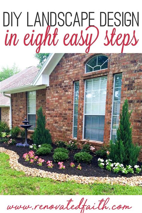 String them along a path, around a plot of grass, or surrounding your garden for a chance to liven up your landscape at. Simple Front Yard Landscaping Ideas on a Budget(DIY ...
