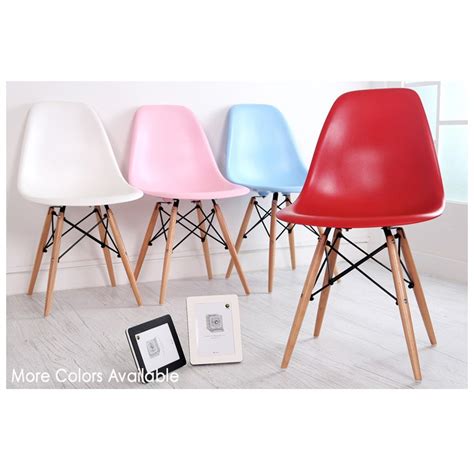 Great savings & free delivery / collection on many items. Eames Style DSW Molded Light Blue Plastic Dining Shell ...
